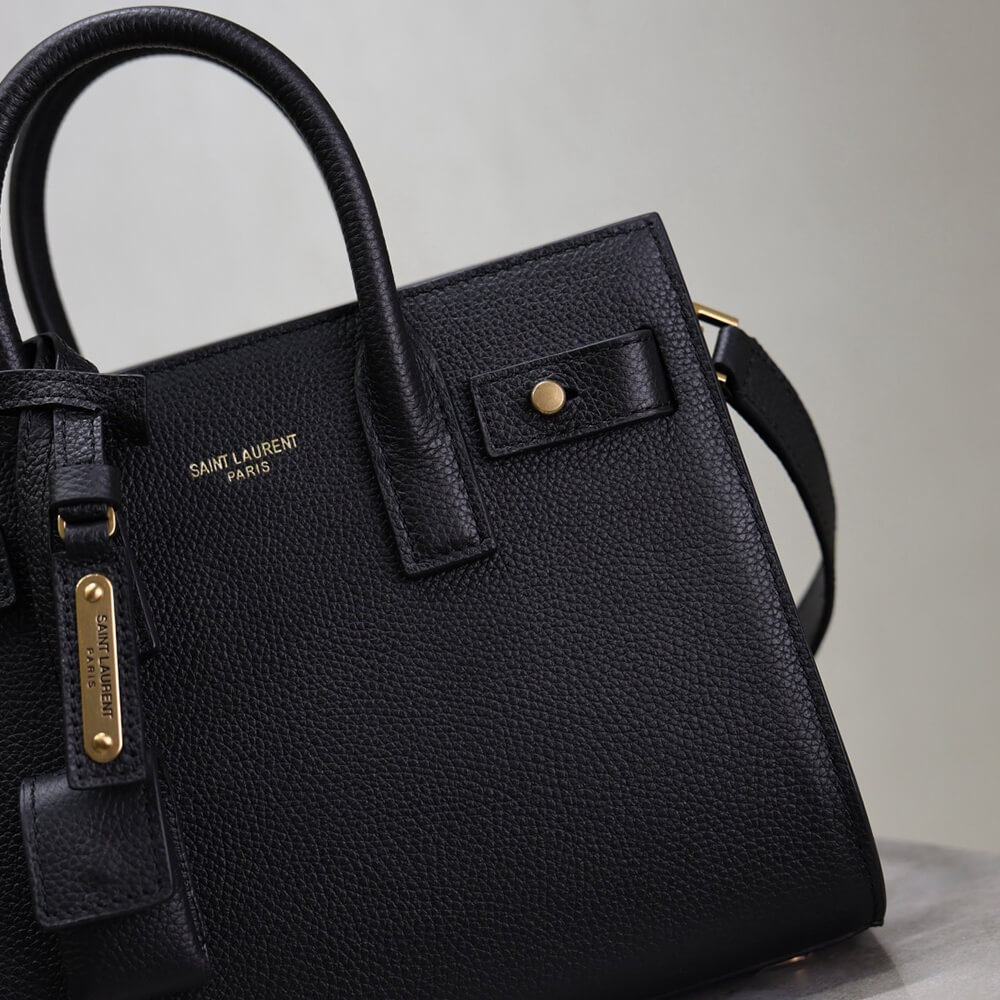 YSL SAC DE JOUR IN SMOOTH LEATHER   NANO(HIGH-END GRADE)