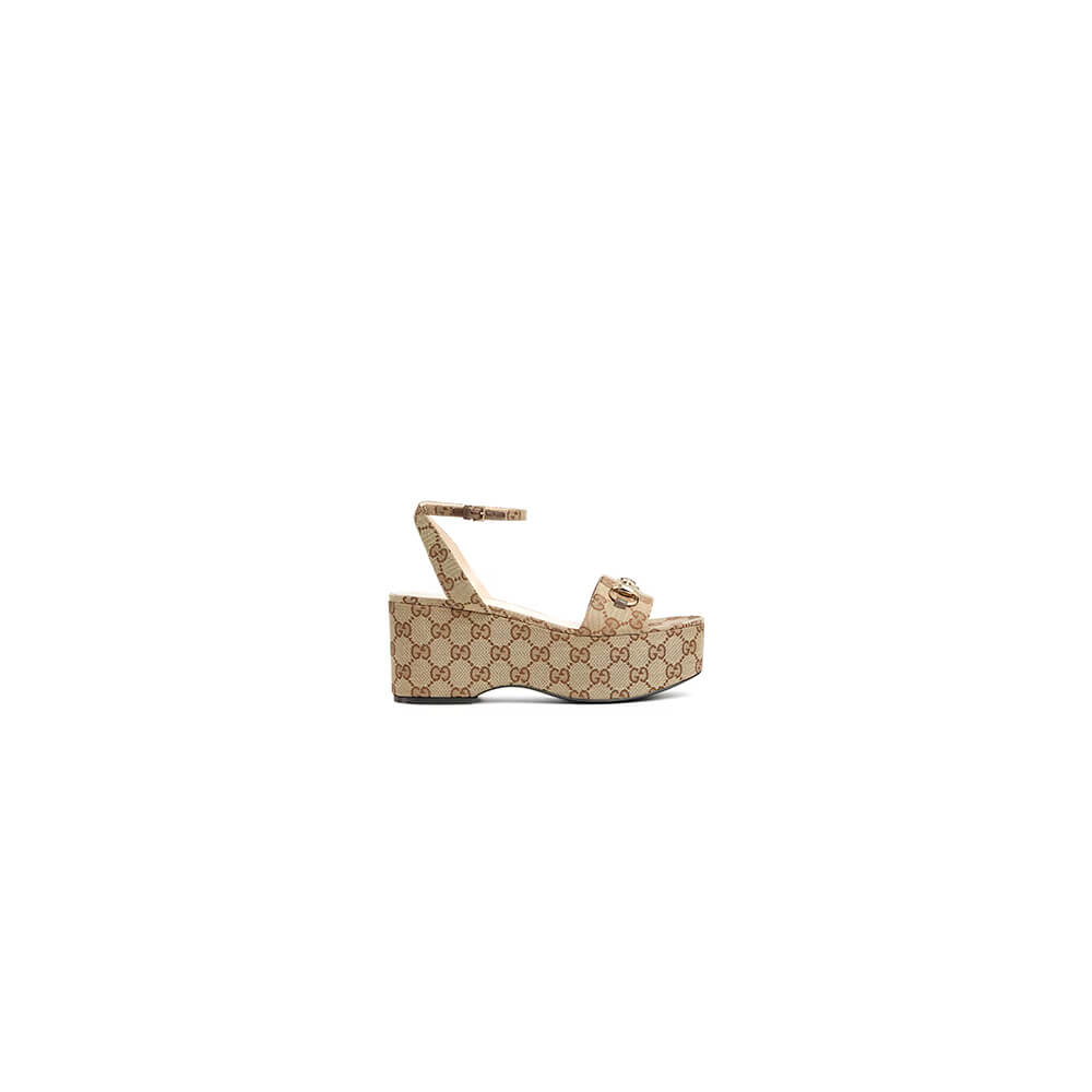GUCCI Women s Horsebit flatform sandal