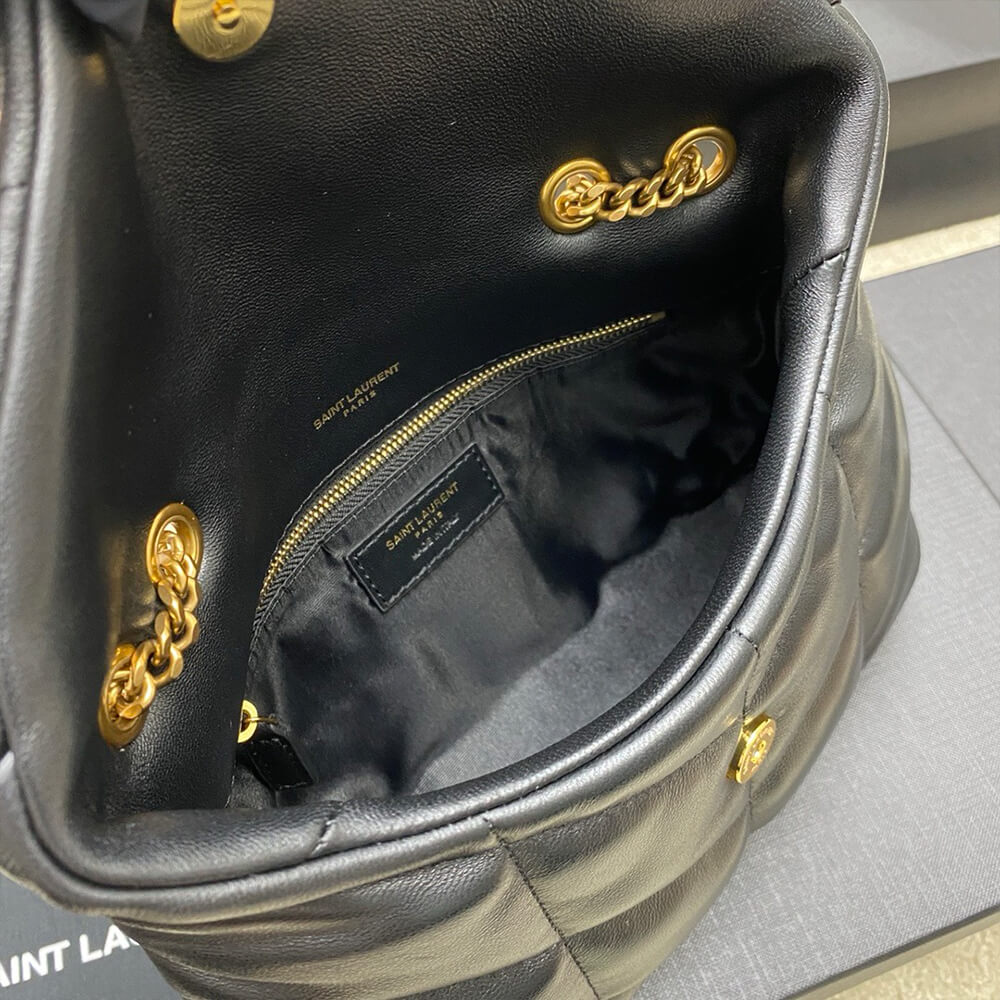 YSL Toy Puffer in lambskin