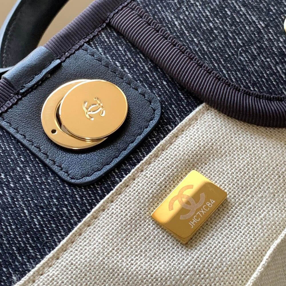 CHANEL LARGE DEAUVILLE TOTE(HIGH-END GRADE)