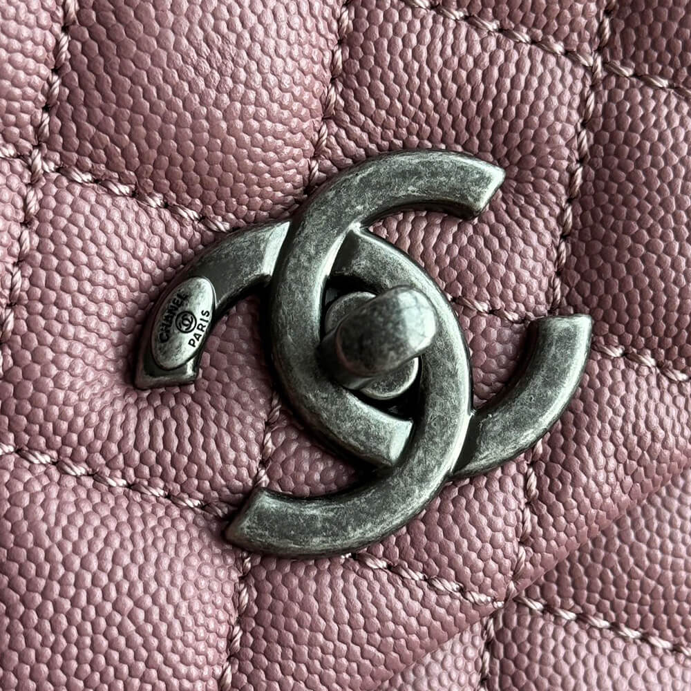 CHANEL Large Flap Bag With Top Handle(high-end grade)