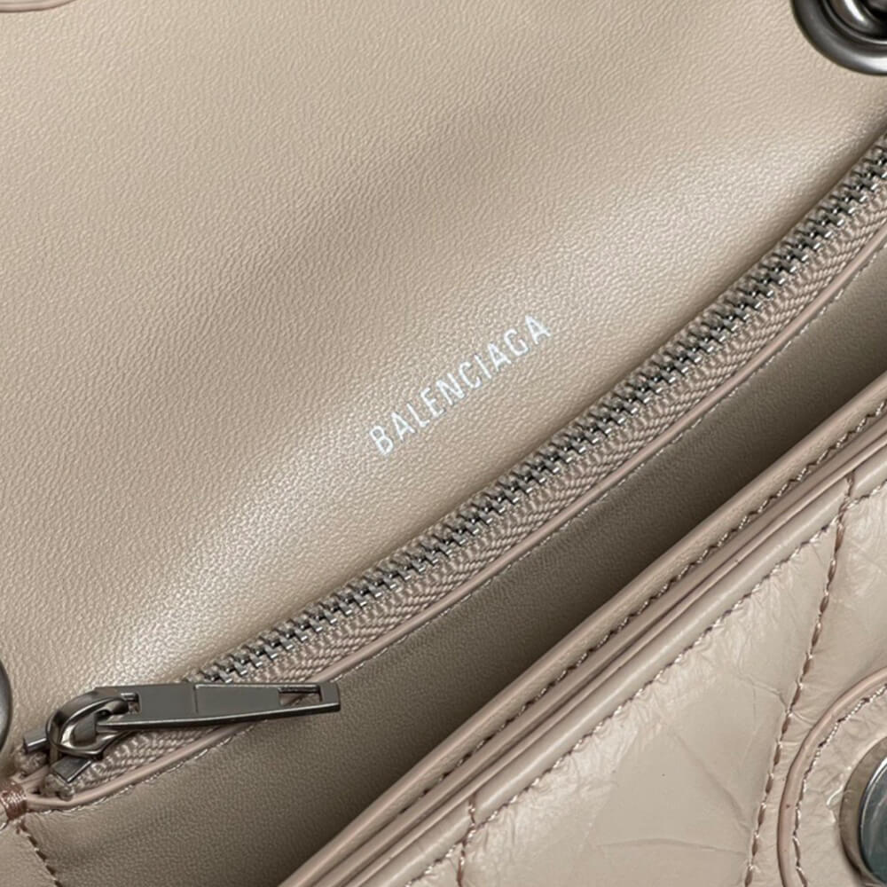 Balenciaga Women s Crush Chain Bag Small(HIGH-END GRADE)