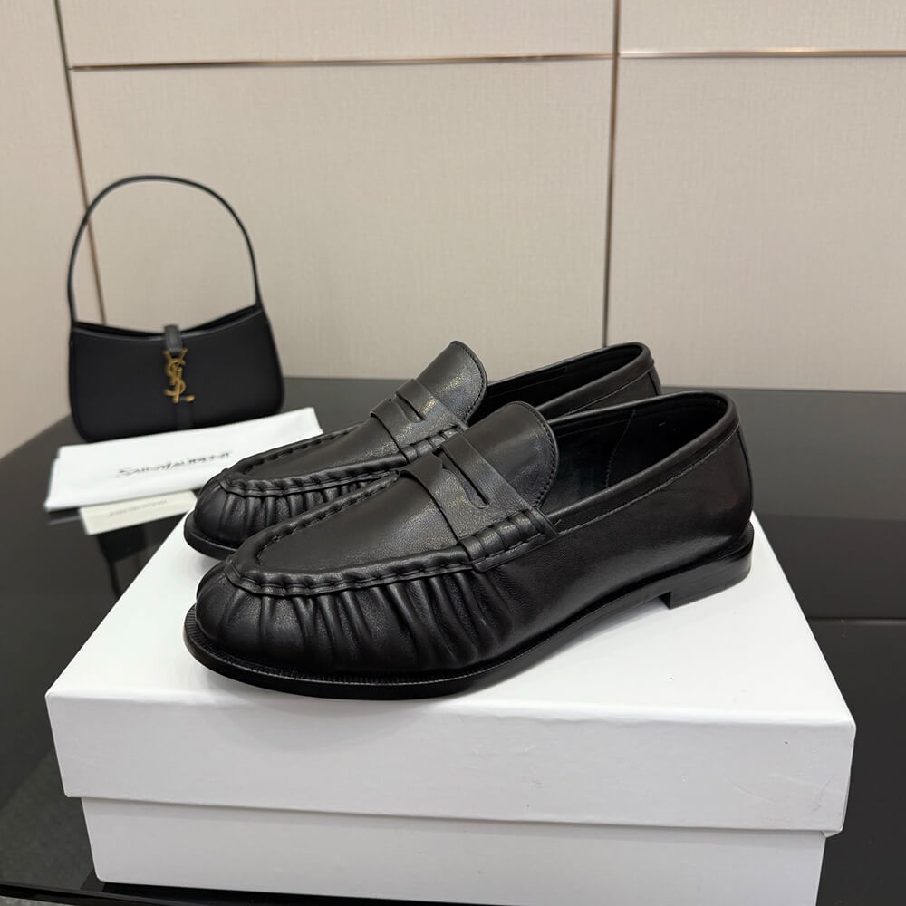 YSL LE LOAFER supple in shiny leather