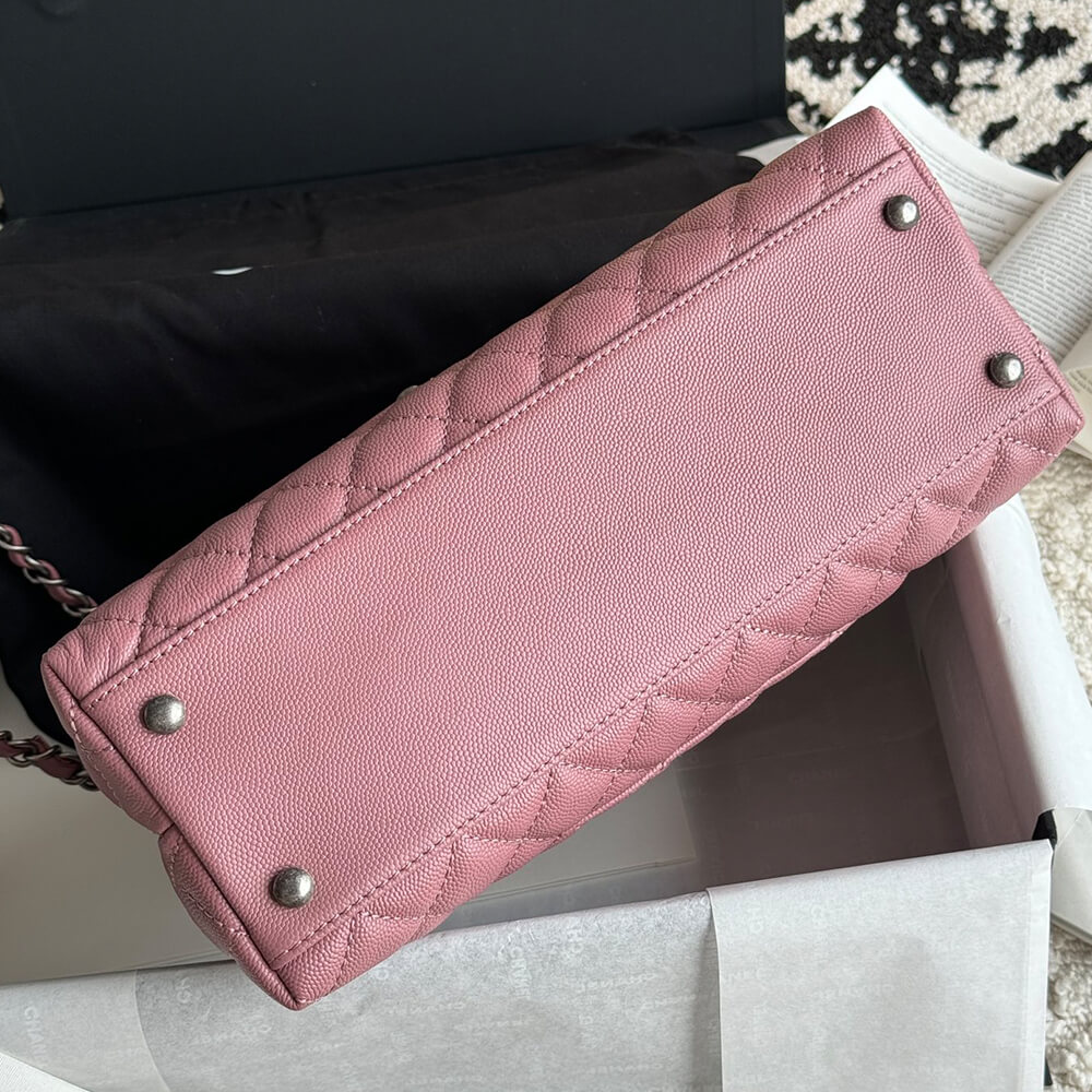 CHANEL Large Flap Bag With Top Handle(high-end grade)