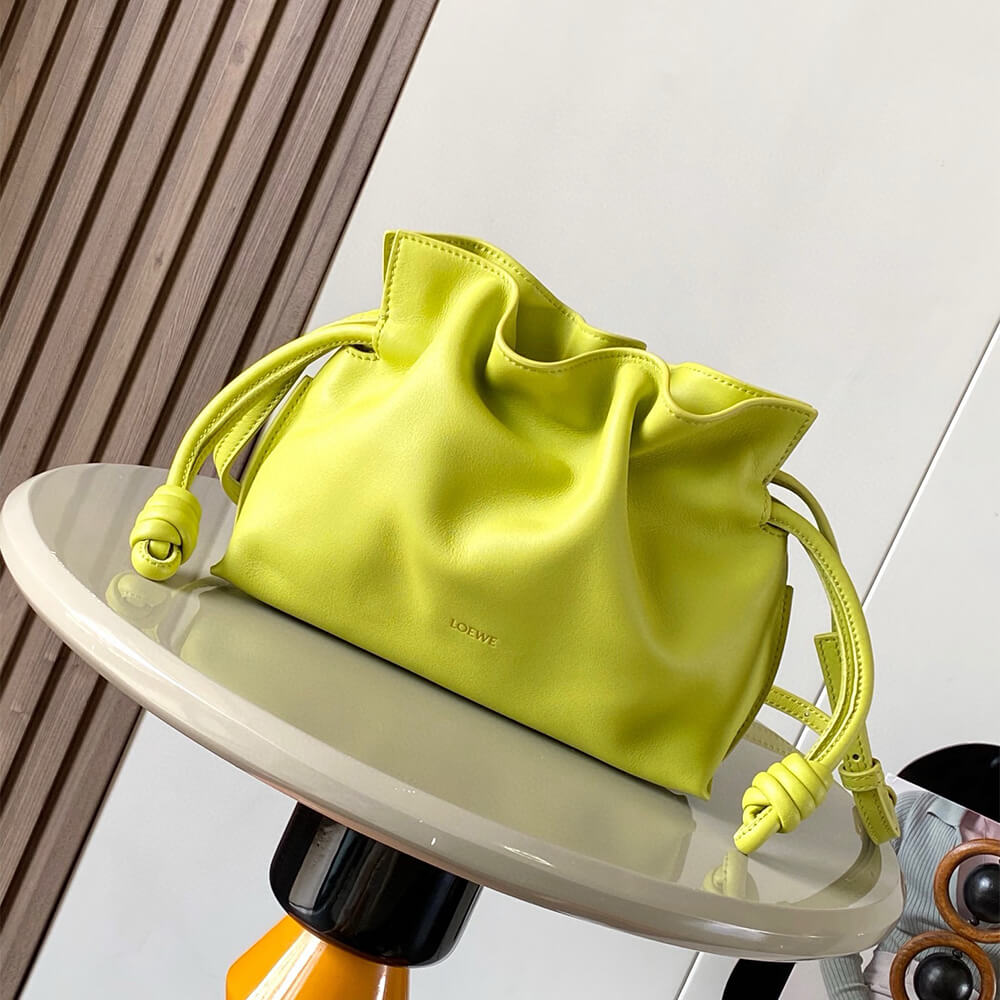 Loewe Mini Flamenco clutch in nappa calfskin(HIGH-END GRADE)