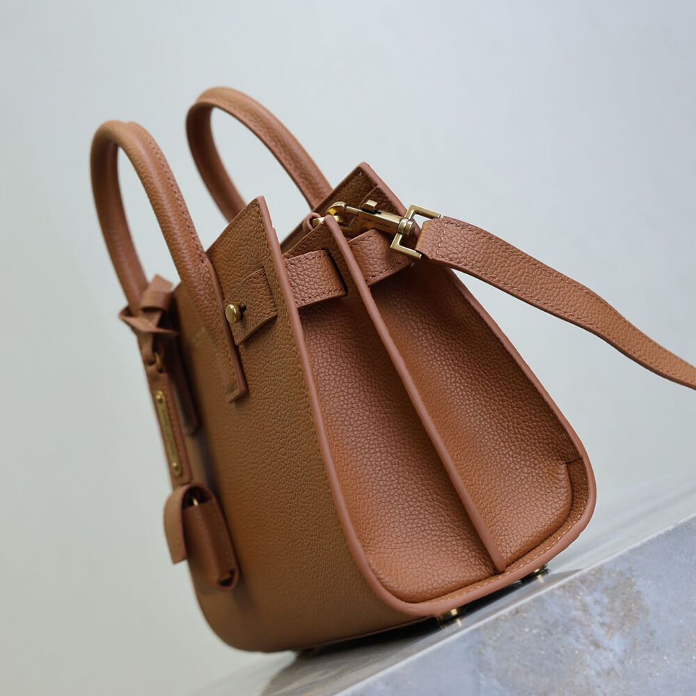 YSL SAC DE JOUR IN SMOOTH LEATHER   NANO(HIGH-END GRADE)