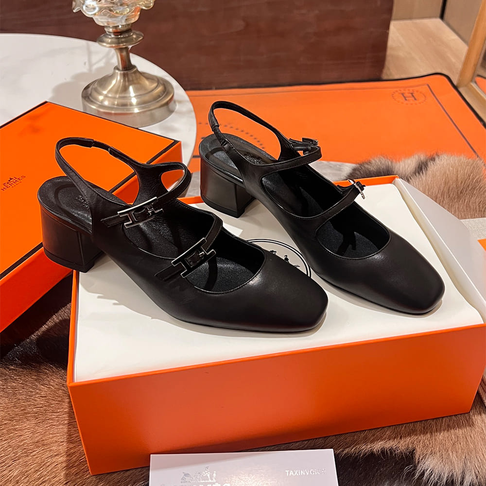 HERMES Jackie 50 pump