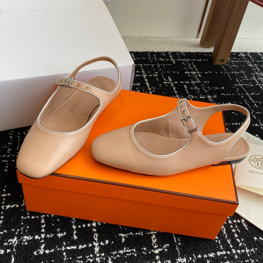 HERMES Kleo slingback
