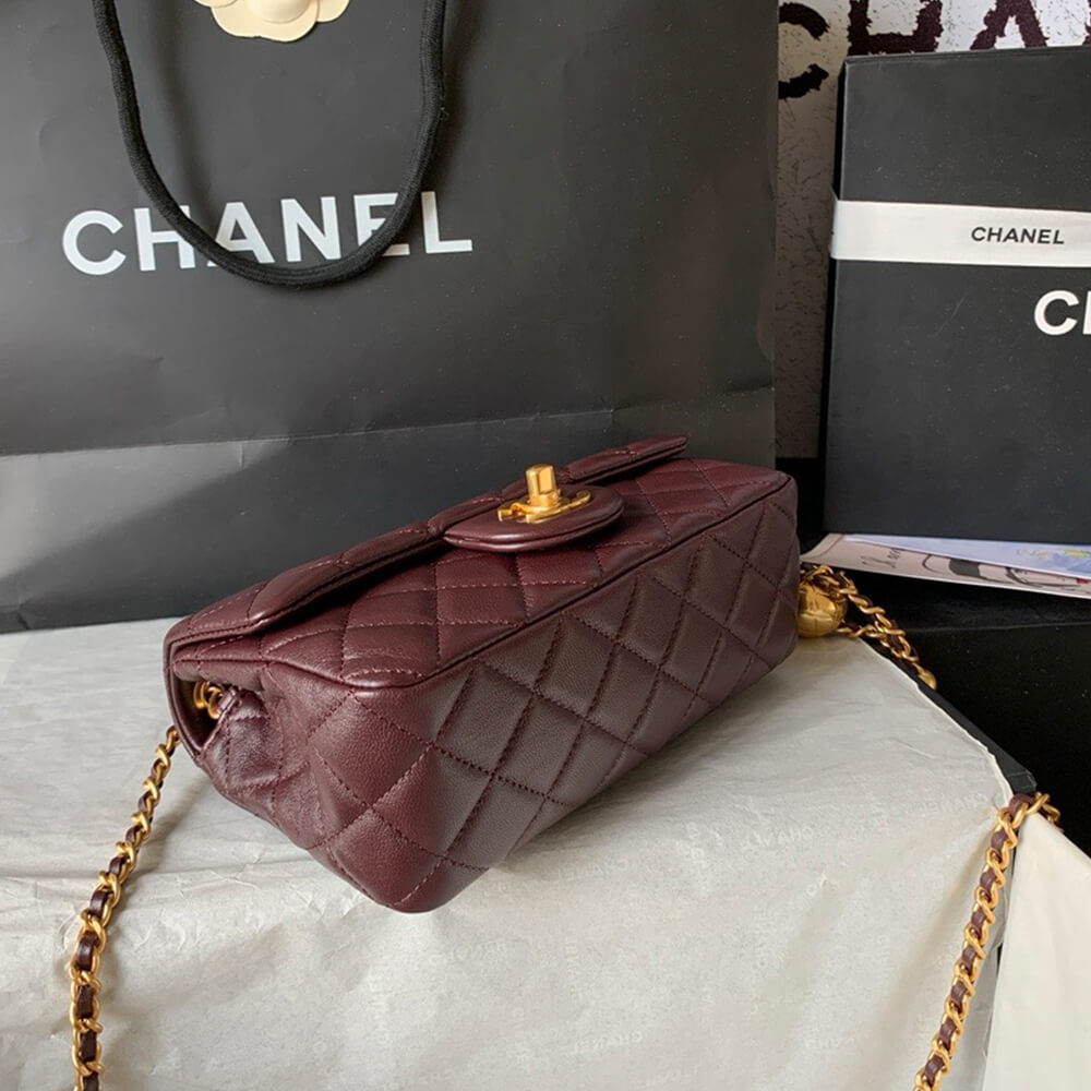 Chanel Pearl Crush Mini Rectangular Flap