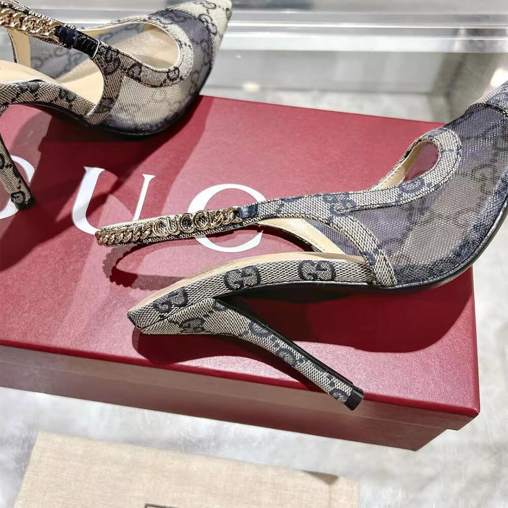 Gucci Signoria slingback pump