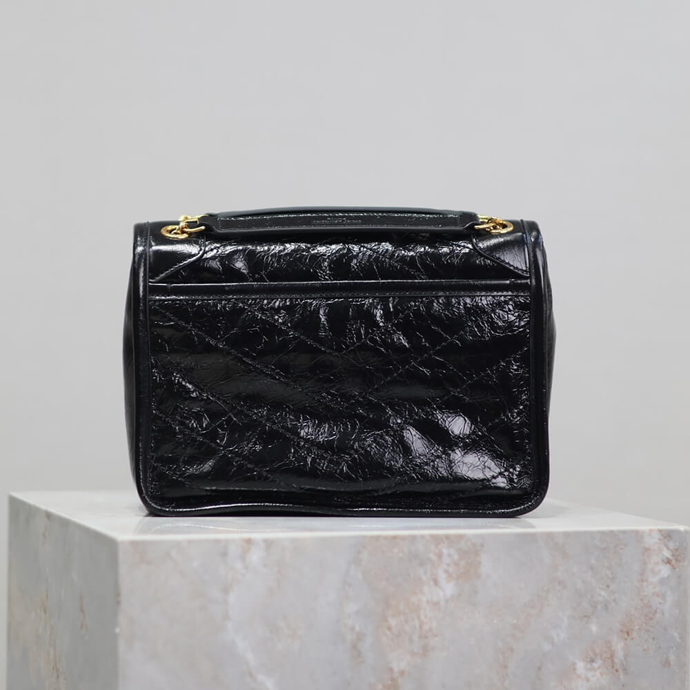 YSL NIKI baby in vintage leather(HIGH-END GRADE)