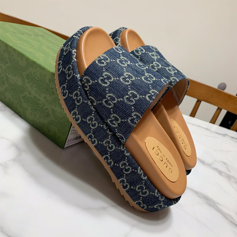 Women s platform slide sandal