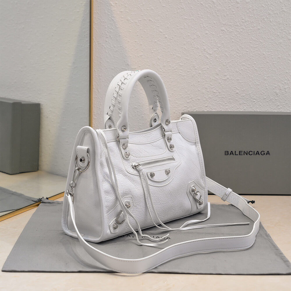 Balenciaga Women s Le City Bag Small(HIGH-END GRADE)