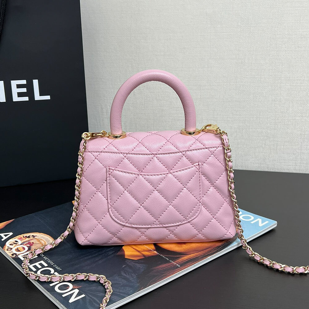 Chanel MINI COCO Handle Bag(HIGH-END GRADE)