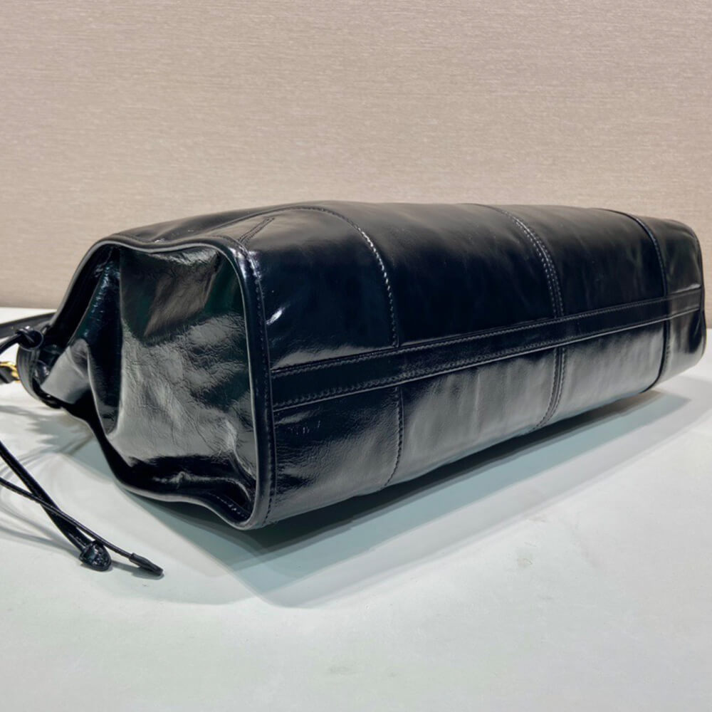 Prada Extra large leather handbag(high-end grade)