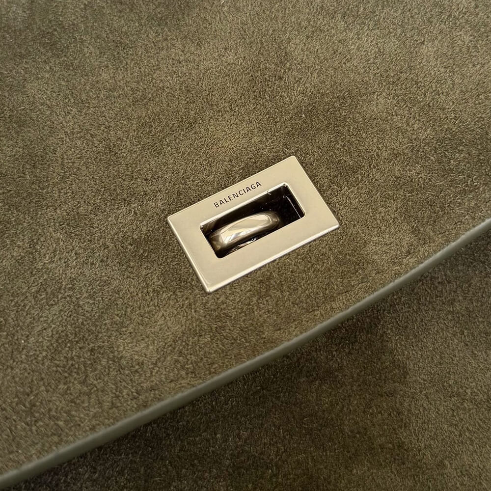 Balenciaga Rodeo Handbag Large Suede(HIGH-END GRADE)