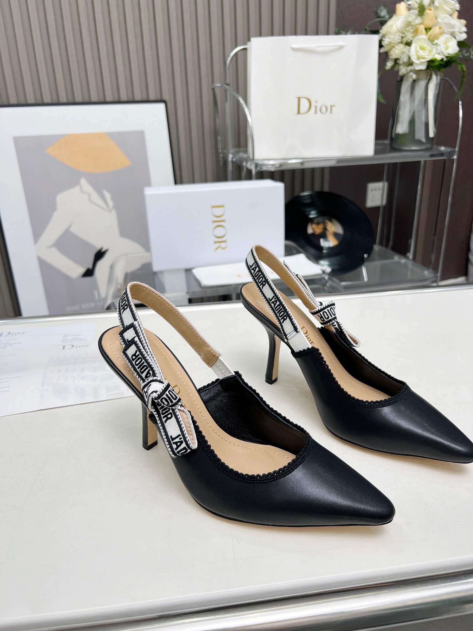 J Adior Slingback Pump
