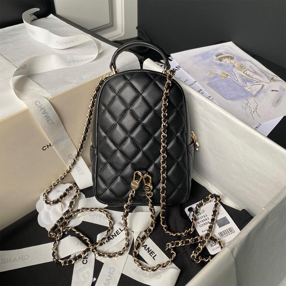 CHANEL Classic Mini Backpack(HIGH-END GRADE)
