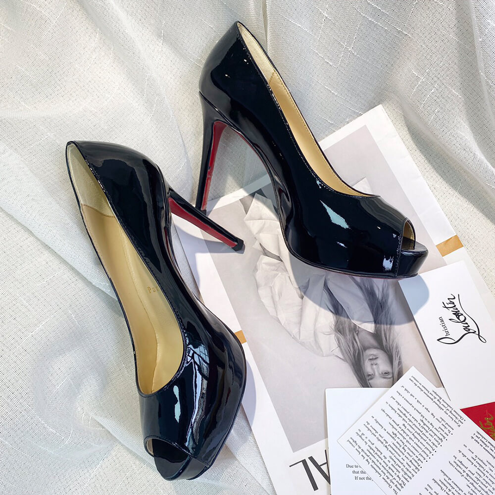 Christian Louboutin New Very Prive(120 mm Platform pumps)