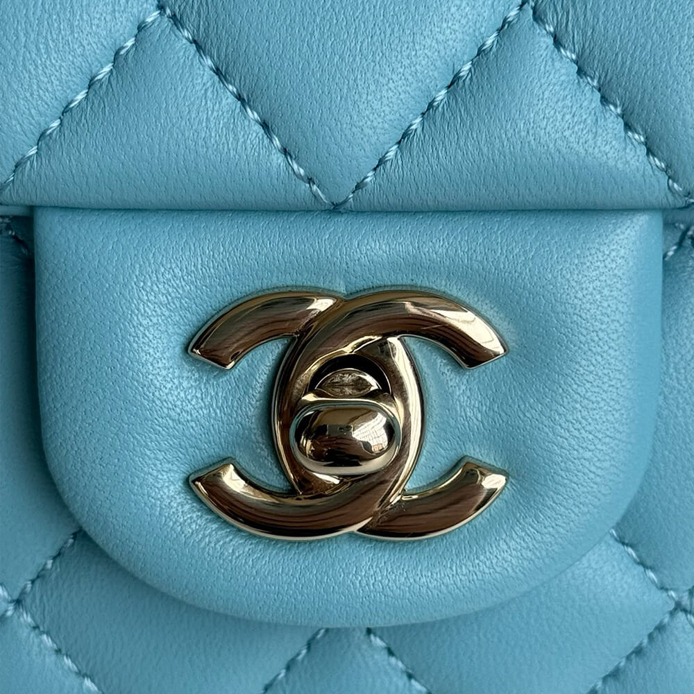 CHANEL Mini Classic Handbag With Top Handle