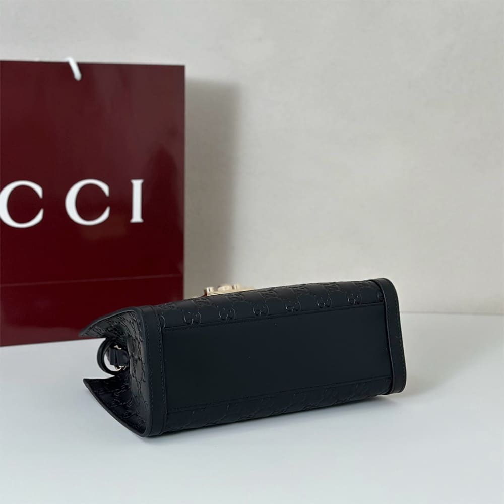 Gucci Padlock medium top handle bag