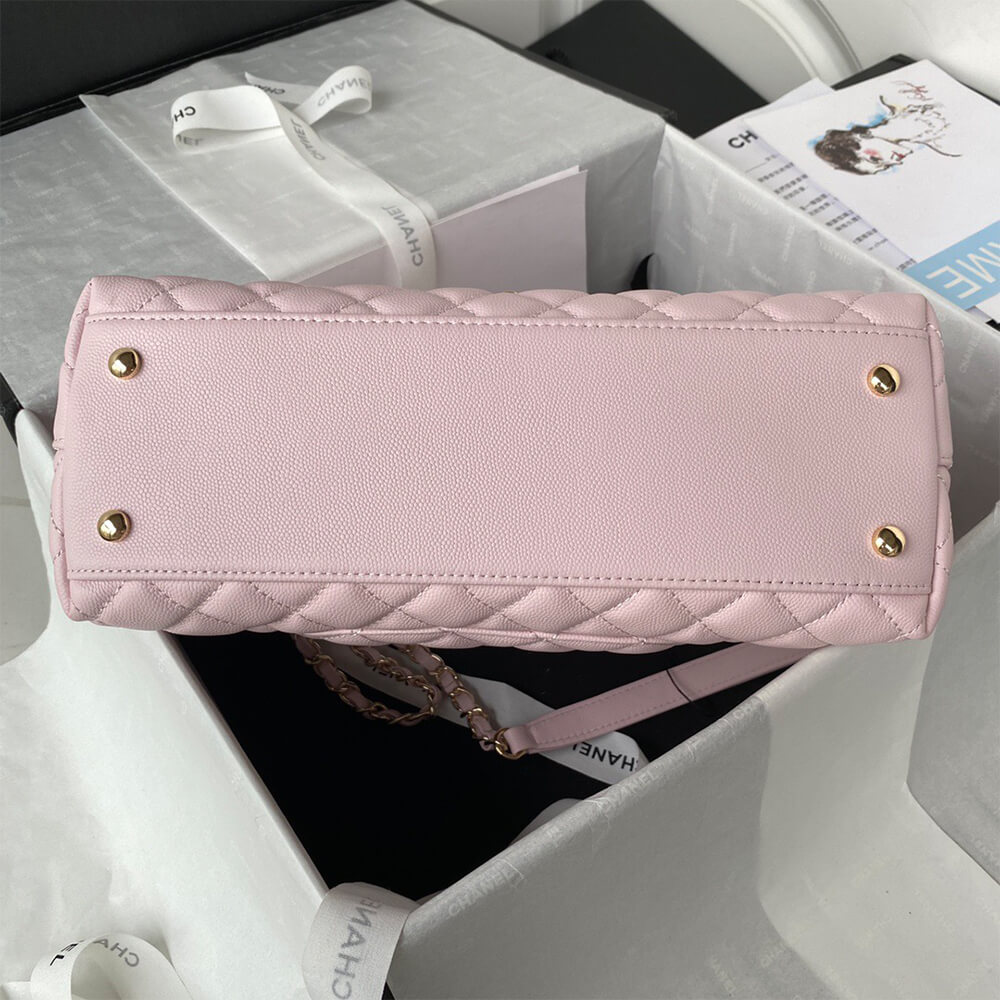 CHANEL Large Flap Bag With Top Handle(high-end grade)