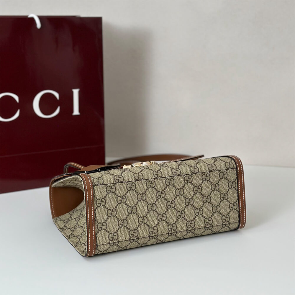 Gucci Padlock medium top handle bag