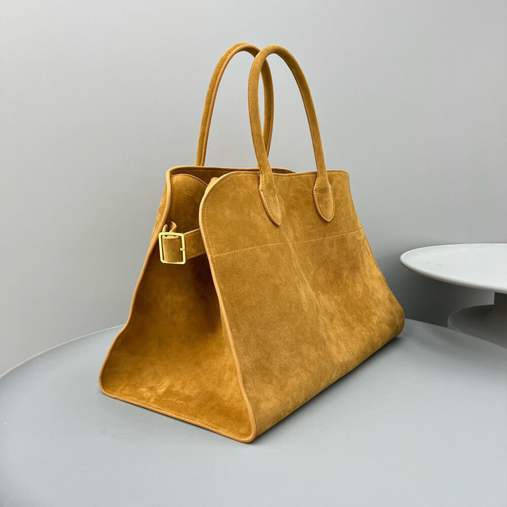 THE ROW  Soft Margaux 15 sued bag(High-end Grade)