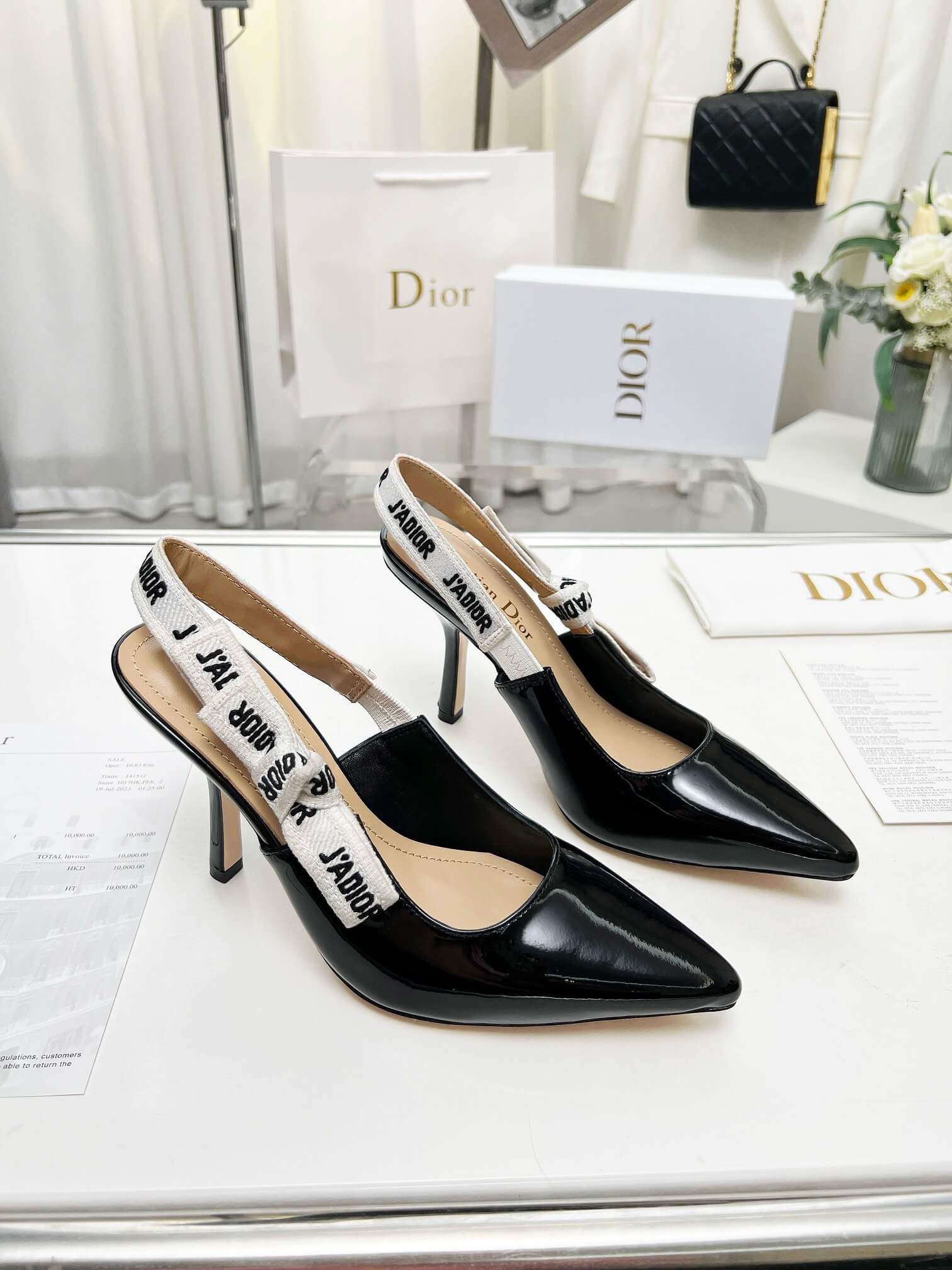 J Adior Slingback Pump