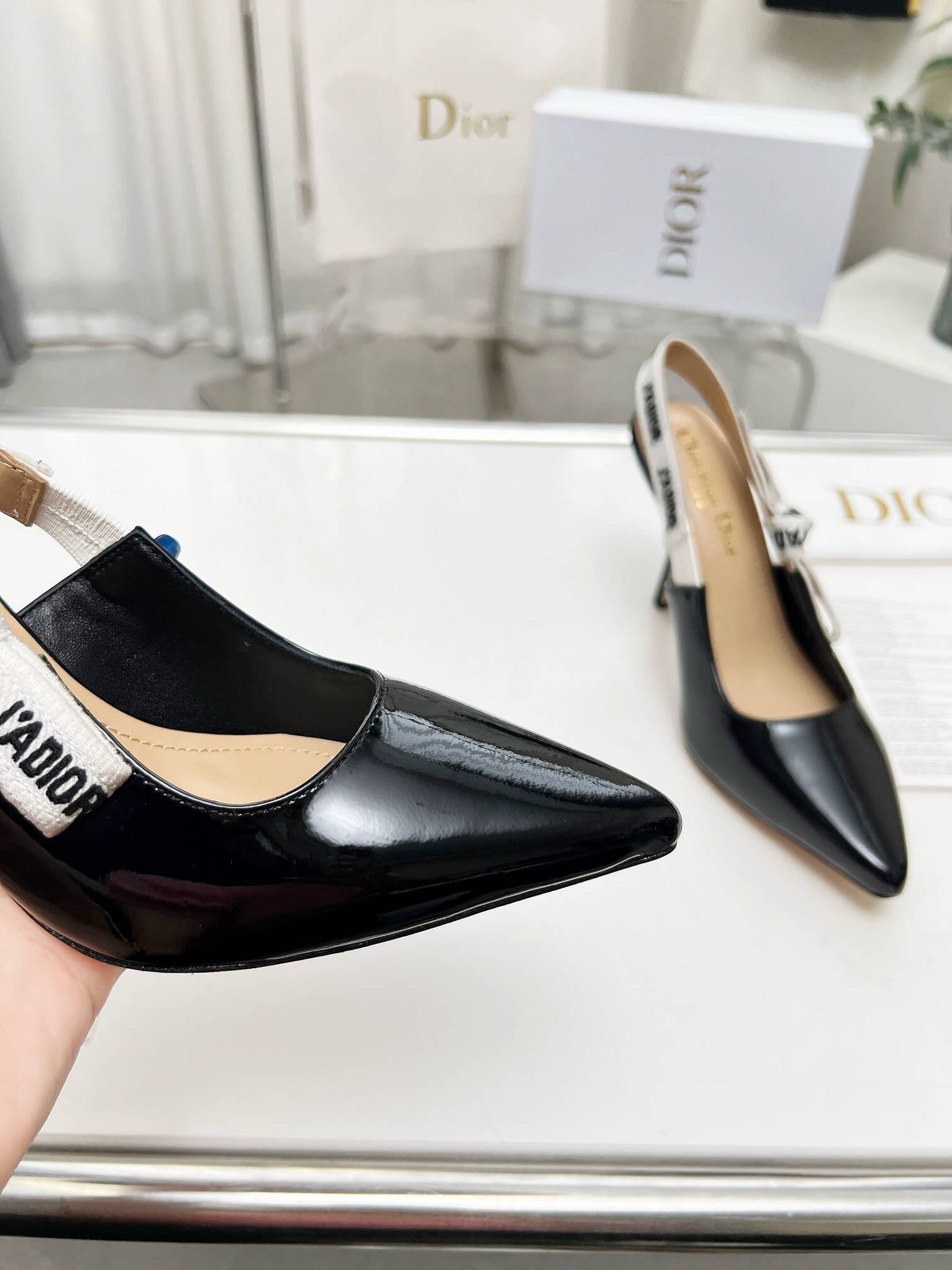 J Adior Slingback Pump