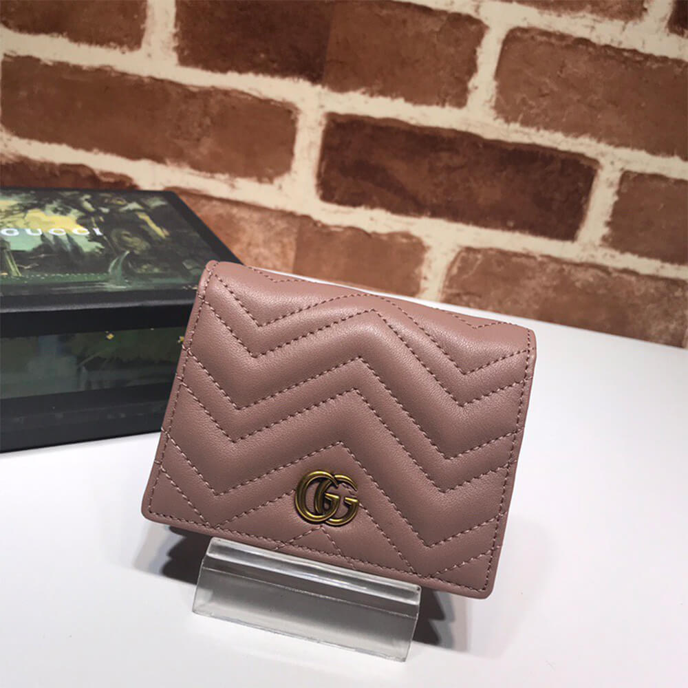 GG Marmont card case wallet