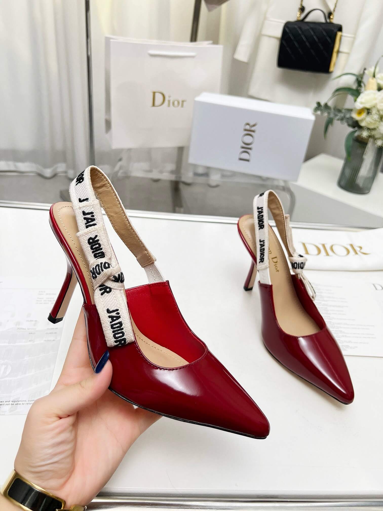 J Adior Slingback Pump